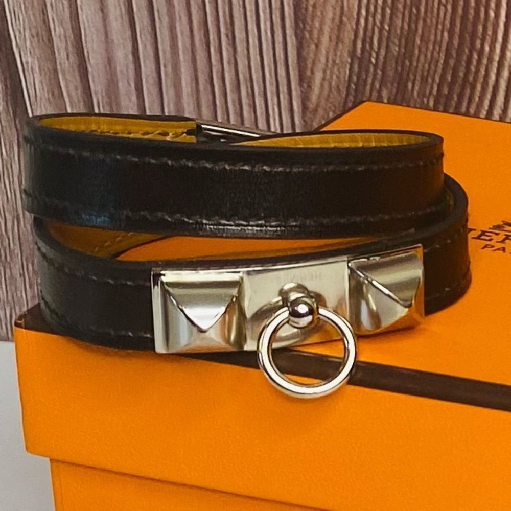 Hermès Rivale Double Tour Bracelet in size T2 (small) NWT Authentic